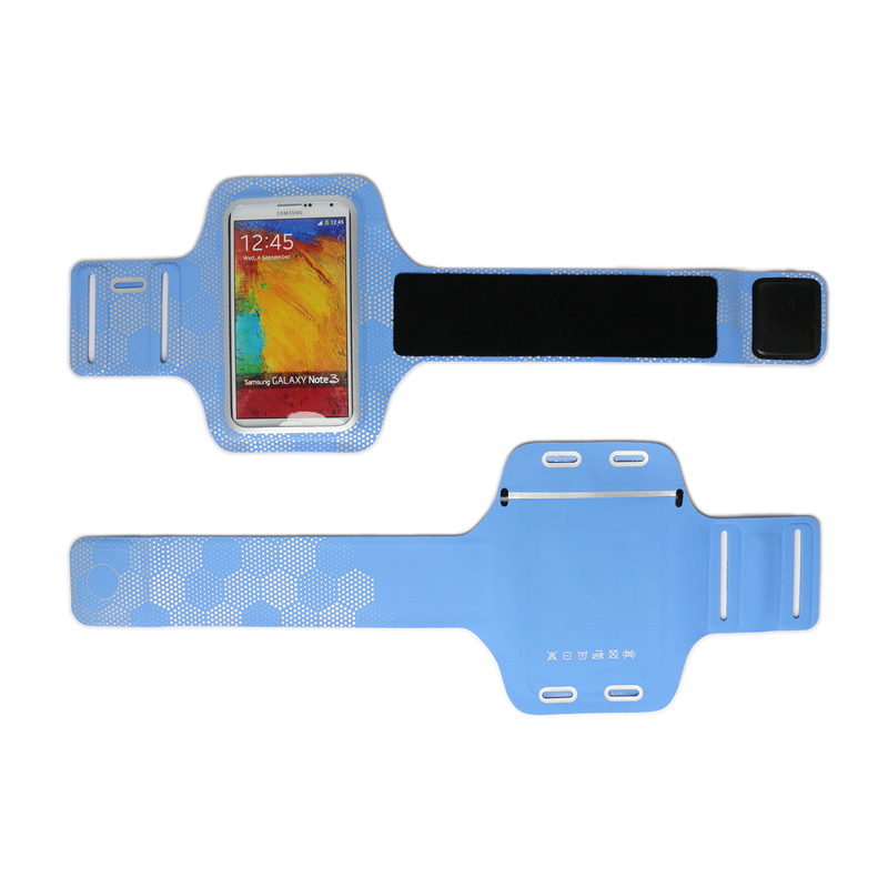 Blå handjusterad sport Armband för smartphone